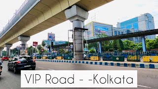 4K Ride | VIP Road - Kolkata | LAKETOWN to SALTLAKE |