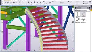 Vẽ dầm dạng xoắn ốc (spiral beam) trong Tekla Structures 2017i