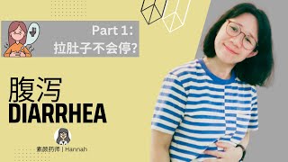 拉肚子、腹泻怎么办？药师教你怎样居家处理！| Hannah素颜药师 | DIARRHEA Management Part 1