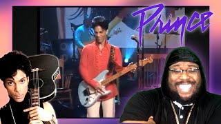 PRINCE- GUITAR REACTION (RARE UNAIRED FOOTAGE From Jay Leno Tonight Show Rehearsal 2008)