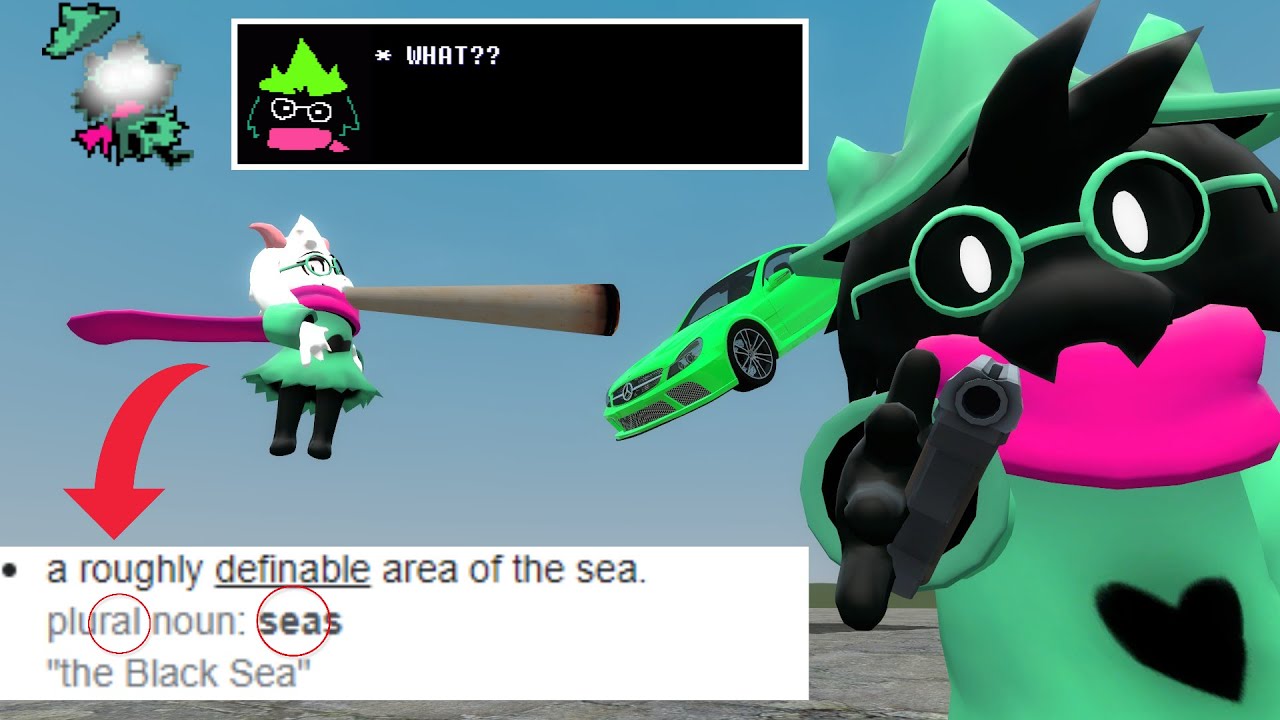 Hello My Name Is Ralsei Gmod Animation Youtube