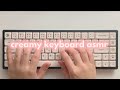 banana milkshake sounding keyboard asmr 🍦 | with banana split switches