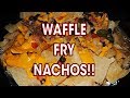 MONSTER WAFFLE FRY NACHOS CHALLENGE!!