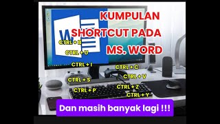 SHORT CUT TERBAIK DI MS WORD LENGKAP | Tips dan Trick Ms Word