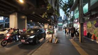 バンコク：プラカノン駅~エカマイ駅迄散歩：Phra Khanong St.：Ekamai St.：Walking Tour：