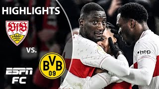 Borussia Dortmund vs. VfB Stuttgart | German Cup Highlights | ESPN FC