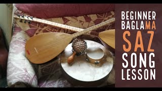 Baglama Saz -  Song lesson / walk through (beginner through intermediate)