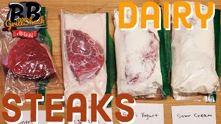 Can you Tenderize Steak with Dairy Products 🐮?! IDK, Let's find out!