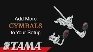 GEARING UP with TAMA: Add More Cymbals to Your Setup