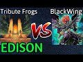 Tribute Frogs Vs BlackWings High Rated Edison Format Match Yu-Gi-Oh!