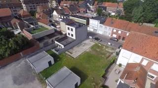 Izegem: 4 kwalitatieve ruime nieuwbouw stadswoningen met garage, tuin en dakterras