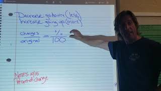 7th 1015 Percent of Change (Decrease and Increase)