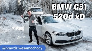 TESTUJEMY: BMW 520xd – pierwszy śnieg, zimowa jazda i motoryzacyjne przemyślenia @prawdziwesamochody