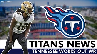 Titans News: Marquez Callaway Working Out For Tennessee + Titans Rumors On NFL Free Agent Targets