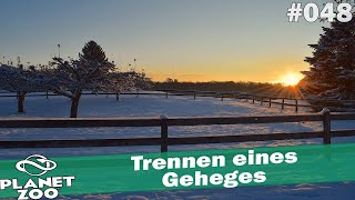 Trennen eines Geheges 🐘 PLANET ZOO #048