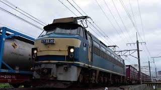 JR貨物 貨物列車 5095レ  EF66 30 三島～沼津間