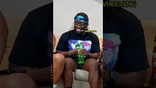 Chugging a bottle of sprite without burping