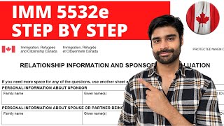 SPOUSE PR CANADA Sponsorship Evaluation and Relationship Questionnaire IMM 5532e Part A