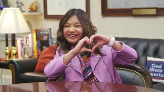 Angelica Hale on Capitol Hill for the 2018 Kidney Patient Summit