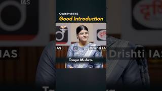 Good Introduction 😃 UPSC Interview | Motivation