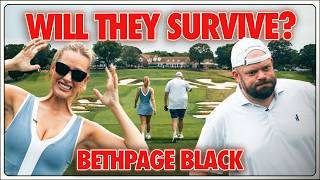 Playing Bethpage Black with Paige Spiranac: BLOODBATH