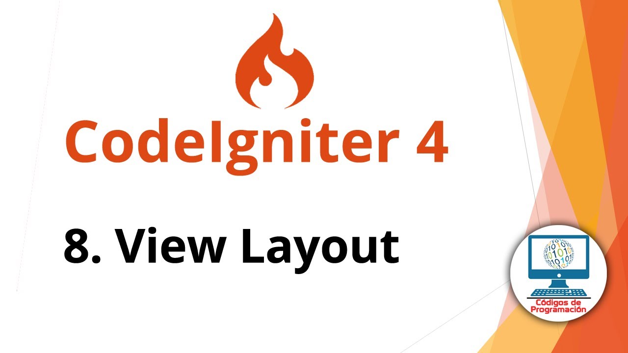 Curso Codeigniter 4 View Layouts Youtube