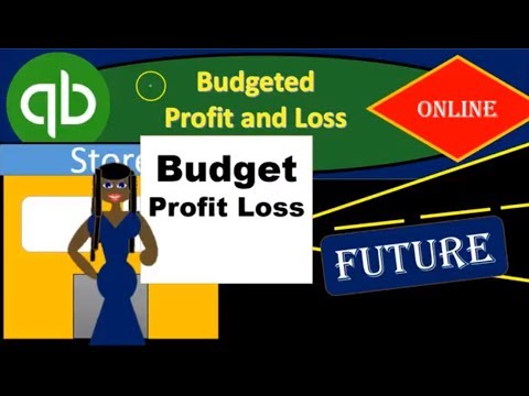 11.10 Budgeted Profit & Loss u 11.10 Budgeted Profit & Loss u