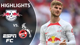 Timo Werner scores as RB Leipzig settle for 2-2 draw | Bundesliga Highlights | ESPN FC