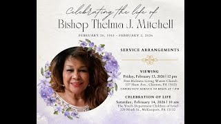 Celebrating the Life of Bishop Thelma J. Mitchell
