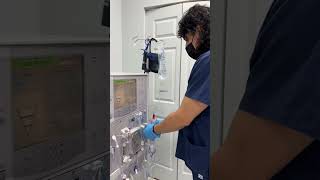 Setting up Hemodialysis Machines - Training #Shorts