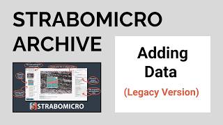 Adding Data | StraboMicro 1 Legacy [OLD VERSION]