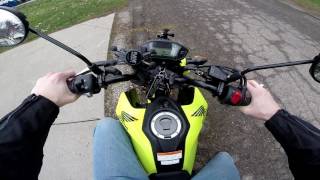 Mile 62 - Beginners ride to the CAR WASH on 2017 Honda Grom - Ohio USA