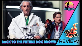 Hot Toys Back To The Future Doc Brown Unboxing \u0026 Review