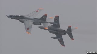 入間基地航空際2013 - T-4 シルバーインパルス機動飛行