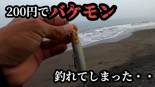 【サーフ】で釣りしてたらバケモンきたー