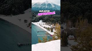 Mirador del lago espejo. lugar imperdible para visitar desde Bariloche, Villa la Angostura y Traful