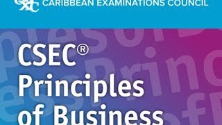 CSEC Principles of Business: Barter and Money