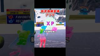 【新武器アプデ】XPボタンとスキー場つくりました！【フォートナイト】