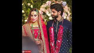 #shorts Zaheen with His Wife in Real Life || Wo pagal si actor saad qureshi with his wife|wopagalsi