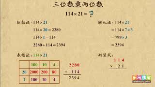 13 8 三位数乘两位数   小學數學四年級