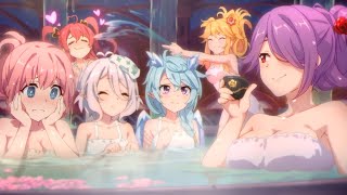 【プリコネR】オオエド温泉　女湯　入浴シーン　プリンセスコネクト！Re:Dive【Princess Connect Re:Dive】