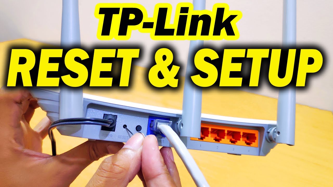 TP-Link Router Setup And Full Configuration - YouTube