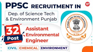 Good News for CIVIL, CH, Environment Engineers | PPSC Recruitment for AEE, Prepare written with YP