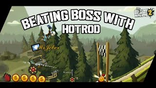 Epic Finish !!! Beating Boss With Hotrod - Hill Climb Racing 2 Boss Level