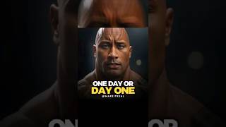 "One day, or, Day One" - The Rock