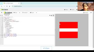 How to make Latvian flag in turtle #python #learnpythononline #coding #pythonlearning #