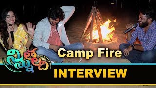 Camp Fire Interview With Ninnu Thalachi Movie Team | Vamsi | Stefy Patel | Niharika Movies