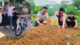 A touching reunionmeaningful gifts and awarm meal on the QingmingFestival. Ly Thanh Thuy