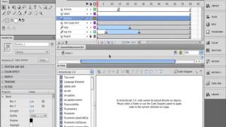 54. Adobe Flash - Code Snippets and Frame Labels