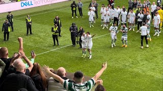 (EXCLUSIVE CONTENT)JOTA SONG AFTER WINNING THE LEAGUE !!!! (HEARTS V CELTIC) !!! 0-2